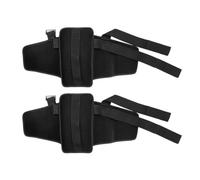INOOMP Adjustable Wheelchair Footrest Straps to Extend Footrest Life 2pcs with Non-Slip Cloth and Plastic Material, Quick Installation for Indoor and Home Use by Seniors and Those
