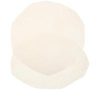 INOOMP African Drum Leather Covers 2Pcs Replacement for Hand Drum Conga Heads Natural Texture and Sturdy Sheepskin Material for Percussion Use