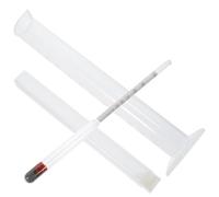 INOOMP Alcoholometer Hydrometer Set with 100ml Plastic Measuring Cylinder and 0-100 Scale, Tester for Liquor Alcohol Content Measurement, Home Brewing and Wine Making Supplies