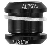 INOOMP Aluminum Alloy Snare Drum Air Vent Screw Metal Drum Accessory Jazz Percussion Replacement Part Black