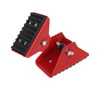 INOOMP Anti-Skid Ladder Rubber Replacement Feet Kit for Step and Extension Ladders with Sturdy Iron and Rubber Material Padded Non-Slip Shoe Accessories for Heavy Duty Industrial Jobs