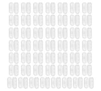 INOOMP Beaded Chain Connectors Window Shade Replacement 4.5x6mm 50pcs Vertical Roman Roller Blind Ball Chain Clips for and Vertical Blind Hardware