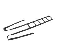 INOOMP Bed Assist Strap for Elderly with Comfortable Grip and Oxford Cloth Material Sturdy Black Bed Safety Rail for Sitting