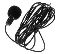 INOOMP Black Instrument Microphone Abs Plastic and Versatile Design Mini Microphone with Amplifier Function for Flutes and Wind Instruments, for Professional Orchestra and Recordings