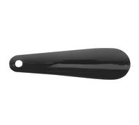 INOOMP Black Plastic Shoe Horn, Comfortable to Hold Handle | Smooth Insertion, Rounded Edges, Entryway Bench Use, Travel Packing, for Seniors and Office Workers