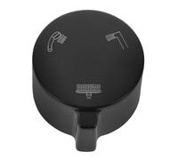 INOOMP Black Plastic Shower Diverter Flow Control Knob with Four Speed Selector Switch Handle Universal Compatibility for Hotel Bathroom and Shower Environments