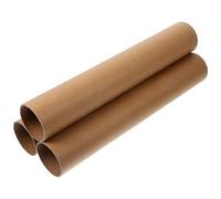 INOOMP Blank Paper Tubes for Protecting Goods and Artwork During Storage 3pcs Paper Material, Can be Cut for DIY Crafting and Poster Storage for Teens DIY Projects