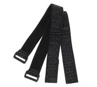 INOOMP Boot Elastic Straps with Hook and Loop Fasteners for Secure Fit on Over-the-Knee and Thigh High Boots Includes 2 Adjustable Nylon Straps and 10 Fasteners for Daily Use