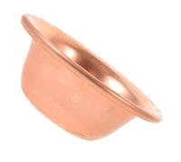INOOMP Bowl Versatile Elegant, Capacity Smudge Moderate Copper Ritual Design Offering and Symbol of Tradition Use Buddhist for Meditation Room Desktop Decor