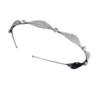 INOOMP Bridal Crown Rhinestone Headband Alloy Elegant Wedding Headdress Handmade Crown Decor for Princess Party