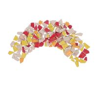 INOOMP Broken Ceramic Tiles for Mosaic Crafting Tiny Porcelain Fragments for DIY Art and Home Wall Decoration