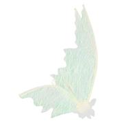 INOOMP Butterflies Fairy Wing Costume Prop for Glitter Fairy Wings with Straps for Halloween Birthday Parties and Cosplay Events