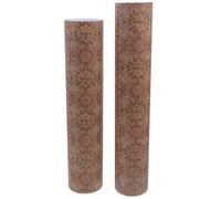 INOOMP Calligraphy Scroll Storage Box Adjustable Telescoping Cylinder for Traditional Chinese Painting Preservation and Artworks Storage