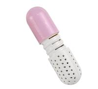 INOOMP Capsule Odor Deodorizer 3pcs Sweat Drying Agent for Sneakers Shoes | ABS Capsule Shaped, for Leather Shoes and Cabinet Use, Blue Yellow Pink Colour Set