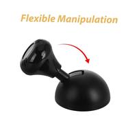 INOOMP Car Joystick Start Button Black Flexible Joystick Ball Engine Push Button Precise Operation for Vehicle Start Stop Control Essential Automotive Accessory