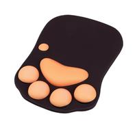 INOOMP Cat Paw Mouse Pad Desktop Wrist Rest 9.8x8.3x0.4in Wrist Support Easy to Install Adorable Simple Design for Café and Coffee Shop Use
