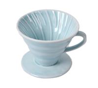 INOOMP Ceramic Coffee Dripper Filter Cup Cone Shape Design, Handmade Porcelain Material, Spiral Drip Technology for Home and Office Use, and Easy to Clean Coffee Maker