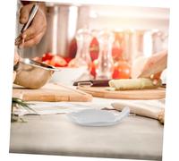 INOOMP Ceramic Fish Shaped Ginger Wear Resistant Kitchen Gadget for Garlic Radish Onion Cheese Small Handheld Spice Grinder with Smooth Surface Easy to Clean Dishwasher Safe