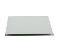 INOOMP Clipboard File Folder Board Folding Stainless Steel with Smooth and Rounded Corners, Portable Ultraslim Metal for, Students, and Office Use in Fieldwork Or Classroom