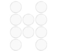 INOOMP Coin Capsules 10Pcs 65Mm, Round Plastic Storage Case with Airtight Seal for Medal Collectors and Presentation Display