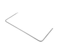 INOOMP Commercial Stainless Steel Popcorn Machine Heating Tube Replacement Part, Metal Heating Element Accessory for Professional Popcorn Maker Repair and Maintenance