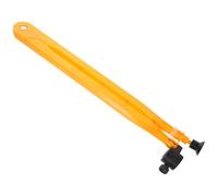 INOOMP Compass Geometry Plastic Teaching Chalkboard Whiteboard with Chalk for Large with Sucker Design, Compatible Oversized Tool Demonstration and Drawing Marker for School