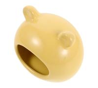 INOOMP Cool Bed Efficient Cooling Shelter Animal Shaped Cave with and Ceramic Hideout for, Disturbance Reduction Hamster Small Pets Pet Habitat for Hamsters and