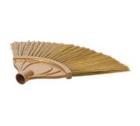 INOOMP Copper Color Fan-shaped Replacement Broom Head for Ceiling Spider Web Cleaning Household Sweeper Head Compatible with Standard Broom Handles for Home Use