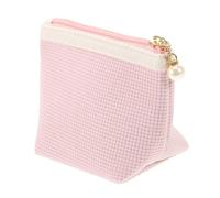INOOMP Corduroy Mini Lipstick Storage Bag for Women Portable Makeup Travel Bag Small Cosmetic Pouch for Keys and Change for Skincare and Toiletry The Go