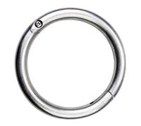 INOOMP Cow Nose Ring Traction Ring for Farm Use Stainless Steel Sturdy Livestock Traction Tool Simple Cattle Nose Circle Practical Hauling Equipment for Cattle Handling