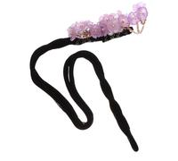 INOOMP Crystal Petal for Daily Dressing and Special Occasions Hair Bun Maker Hair Styling Tool and Create Chic Buns