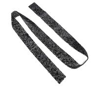 INOOMP Crystal Rhinestone Ribbon with Hot Melt Adhesive Backing, Resin Drill Material, Easy Thread Pass-Through and Sew-on Features, for Wedding Party Decorations and Bridal Dress Belt