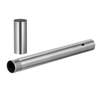 INOOMP Decorative Diploma Tube Stainless Steel Certificate Holder Storage Tube Long Term Use Keepsake Diploma Scroll Holder for Birth Certificate