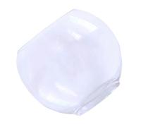 INOOMP Delicate Glass Betta Tank Oval Aquarium for Desktop Use Multi Function Fish Tank for Home Office Garden Decoration Stylish Mini Fish Supply Container