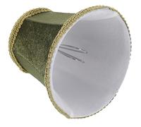 INOOMP Desk Lamp Shade Cloth Lampshade Cover E14 Socket Compatible Indoor Light Cover Retro Style Fabric Lampshade for Bedroom Floor Lamps Barrel Design