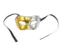 INOOMP Disco Mirror Mask for Adults with Glass Material, Secure Costume Face Cover Reflecting Light, Unique Eyecatching Disco Glitter Design for Prom Nights and Birthday Club Dj Parties