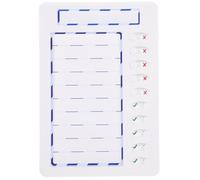 INOOMP Do List Chore Chart for Teens Home Schedule Planning Reminder Board Prizes Rewards Habit Tracker for Daily Checklists
