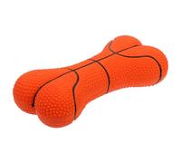 INOOMP Dog Squeaky Interactive Latex Bones for Chewing Engaging Play for Pets for Tossing Games Teeth Cleaning Exercise for Group Fun