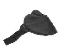 INOOMP Double Sided Silk and Cotton Sleeping Eye Mask for Men and Women Comfortable to Wear and Does Not Wrinkle Skin or Hair Portable Eye Blinder for Trains and Long Journeys