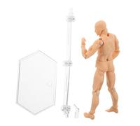 INOOMP Drawing with Stand Jointed Action Figure Model for Artists Realistic Poses for Instruction and Creative Projects Enhance Your Drawing Skills with Stability
