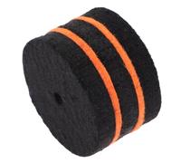 INOOMP Drum Kit Accessory Felt Hammer Head Replacement for Bass Drum Pedal Black and Gold Single Beater Cotton Felt and Percussion Performance