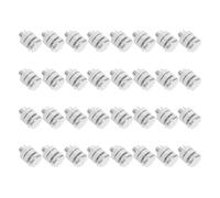 INOOMP Electric Fence Wire Connectors and Versatile Application 32 Pcs Split Bolt Clamps Aluminium Alloy Material with Strong Stability for Fence Wire for Garden and Yard