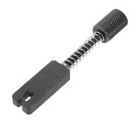 INOOMP Electric Guitar Bridge Saddle Metal Guitar Parts Accessories Replacement for Tremolo System Chrome Hardtail Bridge