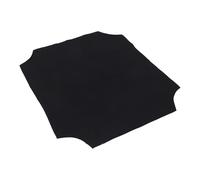 INOOMP Elevated Dog Cot Bed Replacement Cover, Removable Washable Fabric, Thick Black L Size, Four Seasons Universal Fit for Dogs and Cats