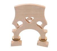 INOOMP European Adjustable Cello Bridge 3/4 Size Maple Wood Musical Instrument Accessory Featuring Low and Tall Foot Options for Enhanced Sound and Stability, for Professional and
