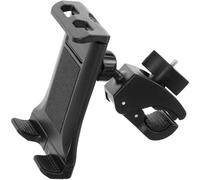 INOOMP Exercise Bike Phone Holder Exercise 20cm and Suitable, Treadmill Tablet Stand with 360 Degree Rotation Plastic Material, Maximum Stretchable Range Stroller Use
