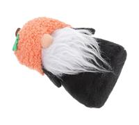 INOOMP Faceless Gnome Doll Creates Mysterious and Horror Atmosphere Orange Halloween Non-woven Fabric Plush Ornament for Halloween Party or Bedroom Decoration