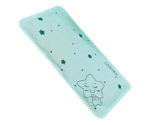 INOOMP Fever Relief Cooling Pad Soft Skin-Friendly Cover, Ergonomic Gel Cold Pack for Babies, Maintains Chill for Overnight Use During Summer Night Sweat