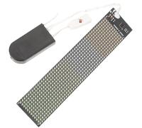 INOOMP Flexible Programmable LED Display 12x48 Dot Matrix with 576 Leds, Fpcb Material, USB Powered, for Car and Hat Decoration, Supports Multiple Languages and App Control for Craft