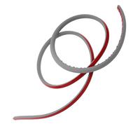 INOOMP Flexible Quarter Round Molding PVC Water Barrier for Shower Elegant Stylish Wall Trim for Kitchens and Interior Spaces Built to Last Firm